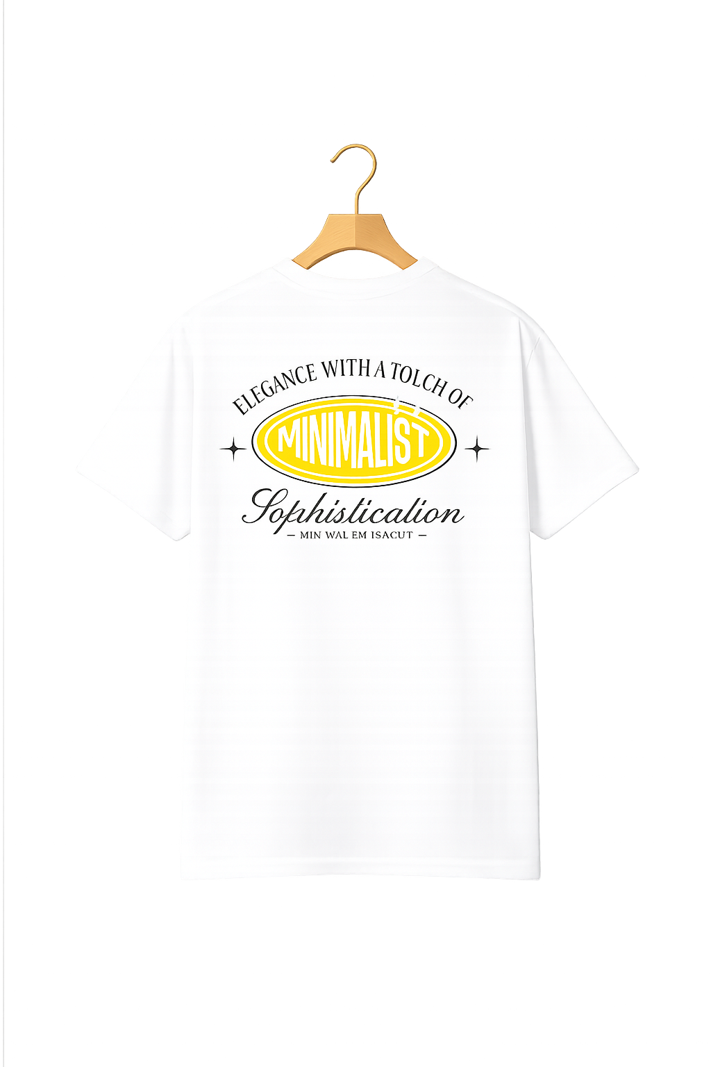 “Elegance With a Touch of Minimalist” T-shirt