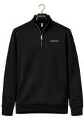 Ascend Deep-Black Quarter-Zip