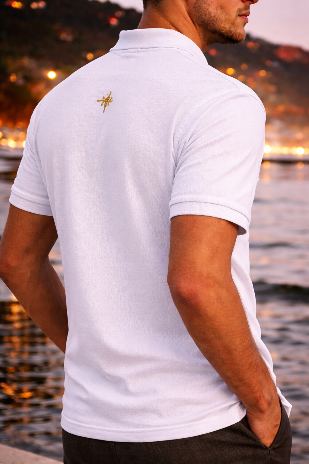 Ascend Palm Cross Polo