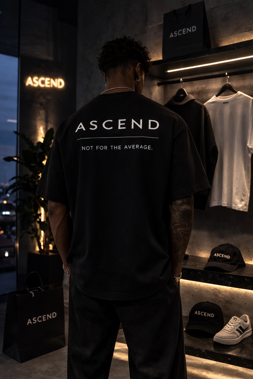 Ascend T-Shirt "Not for the Average"